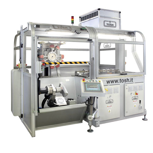 Máquina de impressão para plásticos - LOGICA CARTESIO - TOSH srl - para objetos cilíndricos / em cores / automática