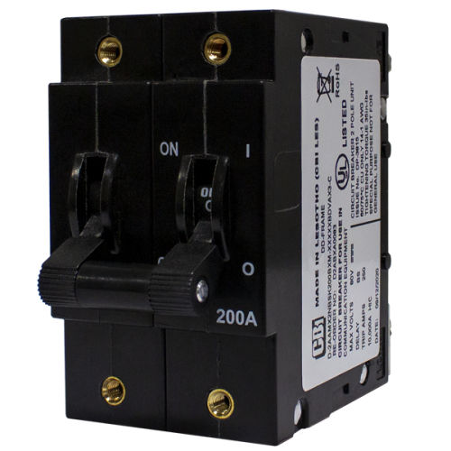 Disjuntor hidráulico-magnético - D2R series - CBI-electric: low voltage - CC / 2 polos / modular
