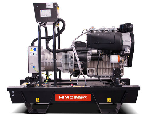 Grupo gerador de energia a diesel - HLA1-10 T5 - HIMOINSA - trifásico / 50 Hz / de injeção direta