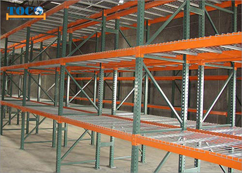 Sistema de armazenamento porta-paletes - IPR 03 - NANJING TOCO WAREHOUSE EQUIPMENT CO., LTD. - em aço / sem parafusos