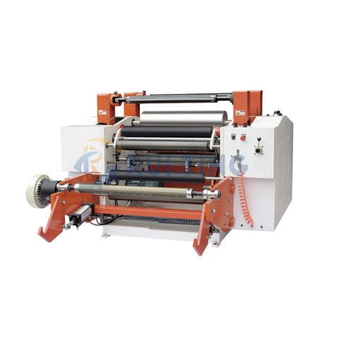Rebobinadeira-cortadeira longitudinal automática - PMFQ-600 - Ruian Ruiting Machinery Co., Ltd. - para papel / para filme plástico / para folha de alumínio