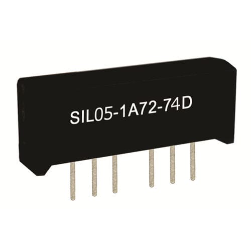 Relé reed 1 NA - SIL HF - StandexMeder Electronics GmbH - DIP / SIL / de alta frequência