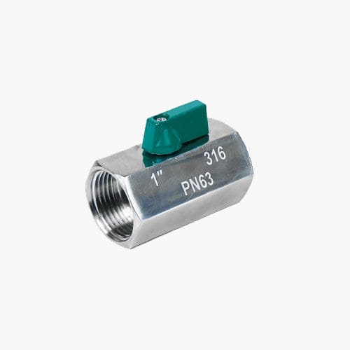 Válvula de esfera - Pn63 - Zhejiang Ouming Fluid Casting Industry Co., Ltd. - manual / de regulação / com rosca