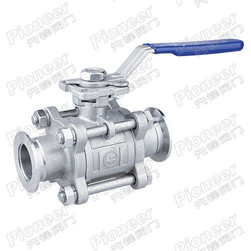 Válvula de esfera - GU-25KF - Wenzhou Pioneer Valve Co., Ltd. - de alavanca / de controle / para líquidos alimentares e bebidas