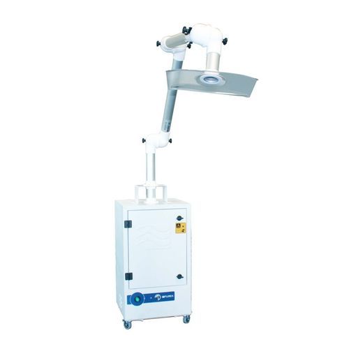 Purificador de ar de piso - DentalEX - Purex International - com filtro / de carvão ativado / industrial