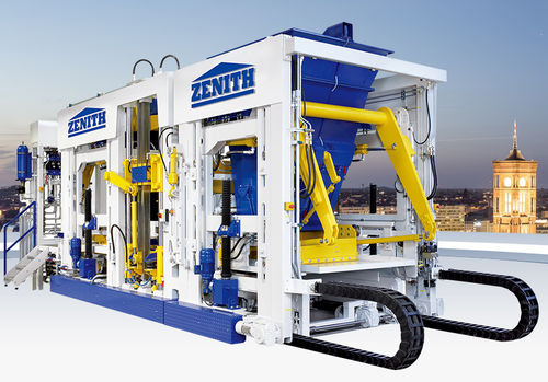 Máquina de fabricação de blocos em concreto - Zenith 1800 - Quangong Machinery Co., Ltd. - estacionária