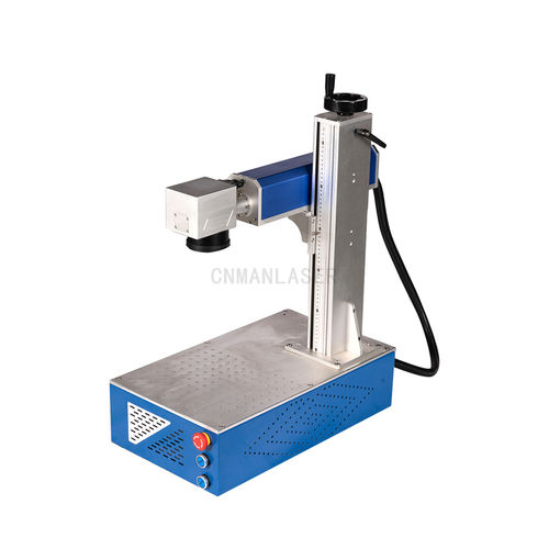 Máquina de gravação e marcação a laser de fibra - MAN-100 - Shandong Man Machinery Equipment Co., Ltd. - de materiais plásticos / de alumínio