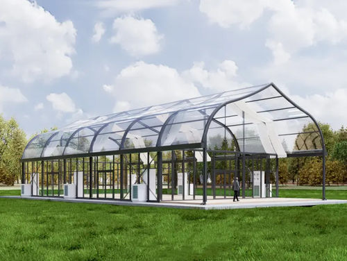 Tenda de recepção - Curved - Guangzhou Yijin Aluminium Co., Ltd. - para organização de eventos / multifuncional / desmontável