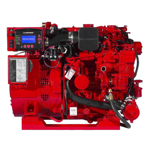 Grupo gerador de energia a diesel - 5.0 EDC D-NET - Westerbeke - monofásico / estacionário / 50 Hz