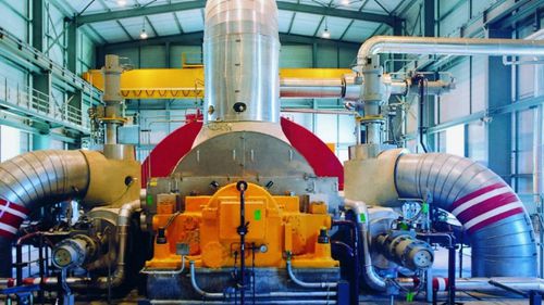 Turbina a vapor - SST-5000 - Siemens Energy - Power and heat generation - para geração de energia