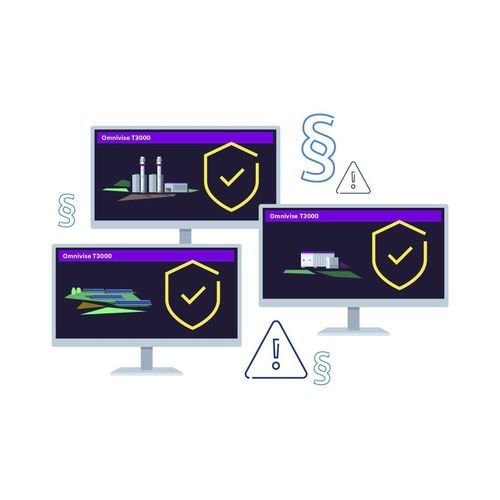 Sistema de controle de monitoramento - Omnivise T3000 - Siemens Energy - Power and heat generation - de processo / de automação / de potência