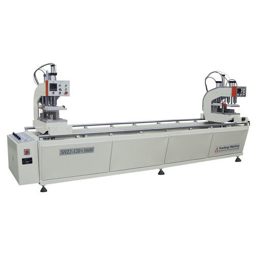 Máquina estacionária de solda de cabeça dupla - SHZ2-120×3600 - JINAN YUEFENG MACHINERY CO., LTD. - a arco elétrico / controlada por CLP / independente