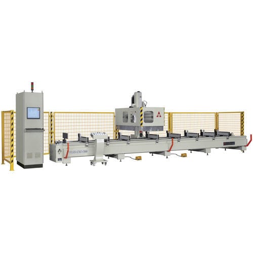 Centro de usinagem CNC de 4 eixos - YFLGS-CNC-7000 - JINAN YUEFENG MACHINERY CO., LTD. - vertical / para alumínio / de fresagem
