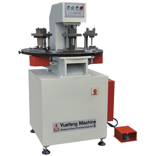 Puncionadeira semiautomática - LY6-50 - JINAN YUEFENG MACHINERY CO., LTD. - hidráulica / para perfis de alumínio