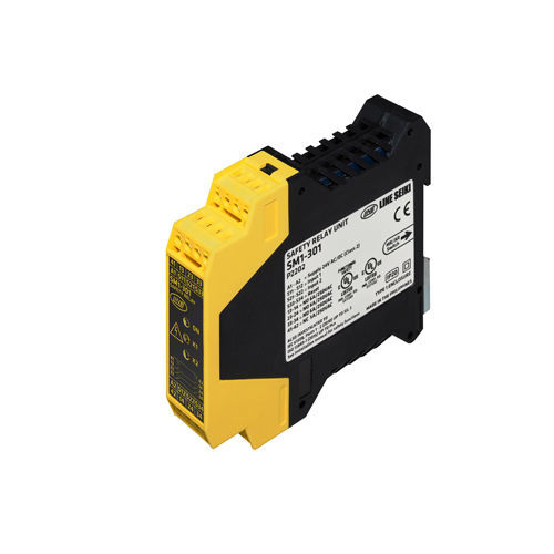 Relé de segurança de freio de emergência - SM1-301 - Line Seiki - PLe / IEC / SIL