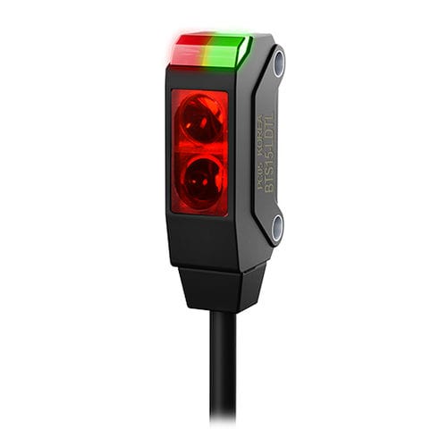 Sensor fotoelétrico tipo barreira - BTS   - Autonics - retrorreflexivo / retangular / LED