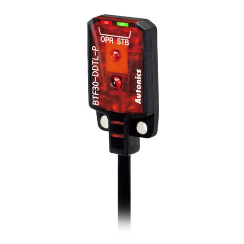 Sensor fotoelétrico com supressão de fundo - BTF series - Autonics - difuso / tipo barreira / retangular