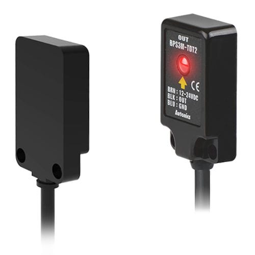 Sensor fotoelétrico tipo barreira - BPS   - Autonics - retangular / infravermelho / LED