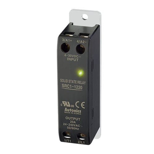 Relé de estado sólido CC - SRC1 series - Autonics - CA / compacto / slim
