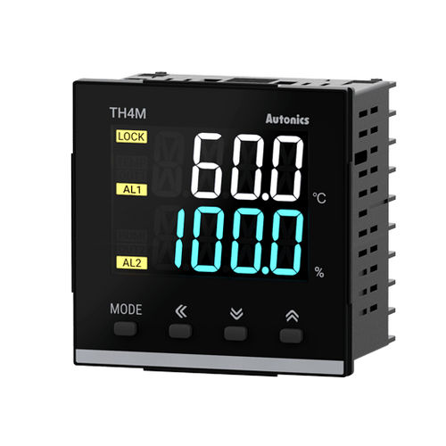 Controlador de temperatura com display LCD - TH4M-24R - Autonics - com regulação de umidade