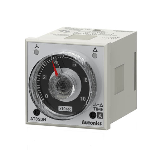Relé temporizador analógico - AT8SDN   - Autonics - para partida estrela-triângulo / para motor de alta potência