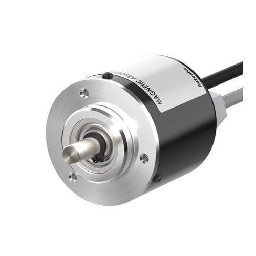Encoder rotativo absoluto - MGAM50S series - Autonics - magnético / de eixo maciço / multivolta