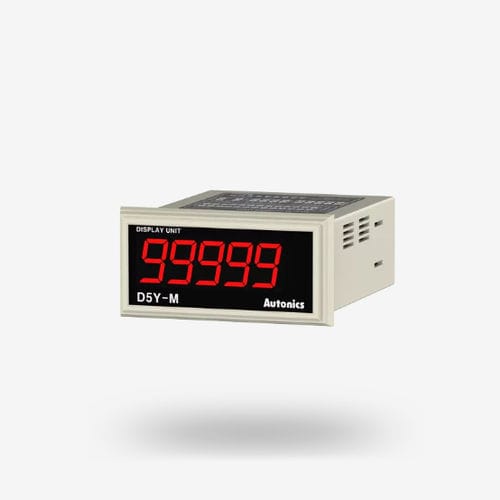 Display de LED - D5Y/D5W series - Autonics - alfanumérico / de 5 dígitos / de 7 segmentos