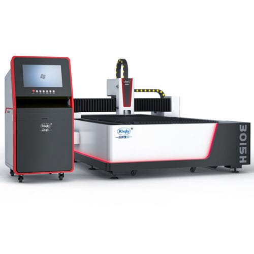Máquina de corte a laser de fibra - 1530-1500WMax  - Anhui Runbang Heavy Industry Machinery CO., Ltd. - para alumínio / para aço inoxidável / para aço de carbono