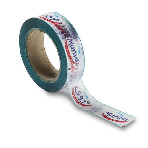 Etiqueta para embalagens flexíveis - Technoflex - imprimível / em material plástico / para garrafas PET