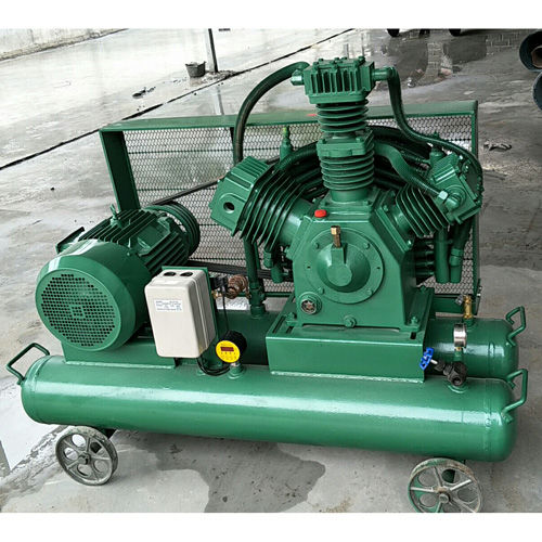 Compressor de pistão - HW-0.8/60 - Wenling Toplong Electrical & Mechanical Company - de ar / com motor elétrico / móvel