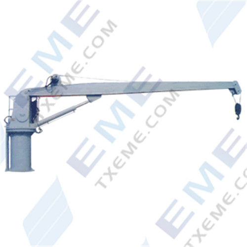 Guindaste com carrinho - YQ - TaiXing Expansion Marine Equipment Company - com lança / para aplicações marítimas / hidráulico