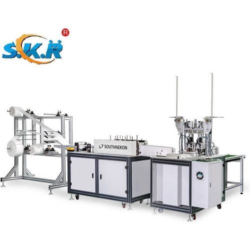 Máquina de costura e de selagem para não-tecidos - NK-UMM06 - GD SCARA ROBOT CO., LTD. - para máscaras cirúrgicas / fixa / automática
