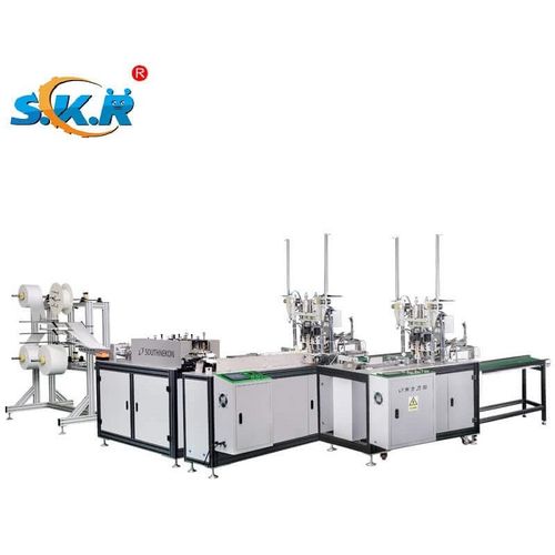 Máquina de costura e de selagem para não-tecidos - NK-MMP02 - GD SCARA ROBOT CO., LTD. - para máscaras cirúrgicas / fixa / automática