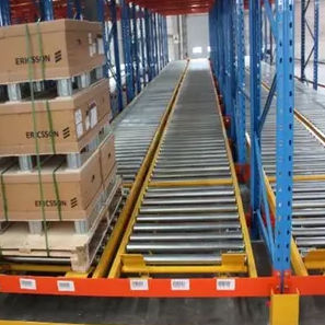 Sistema de armazenamento móvel - Nanjing Weida Logistics Equipment Company - para caixas / porta-paletes / em aço