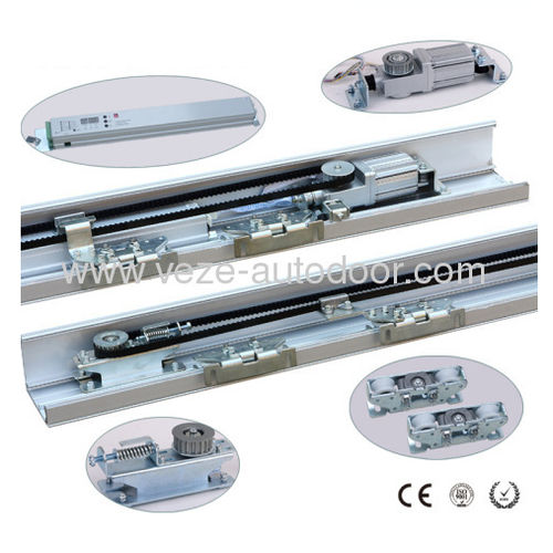 Sistema de portas de correr - VZ-125 - Ningbo VEZE Automatic Door Co., Ltd. - de alumínio / para ambiente interno / automático
