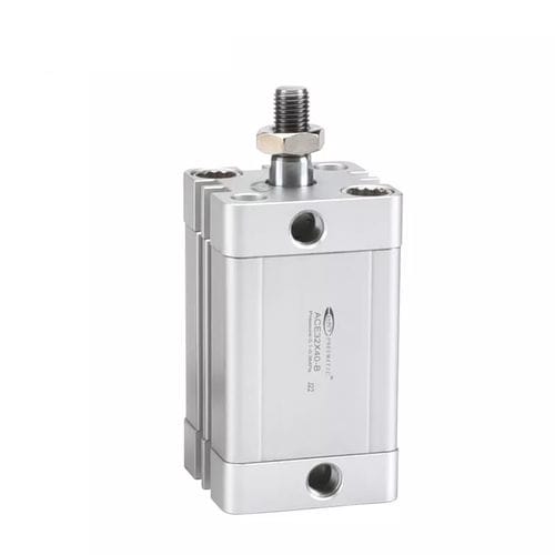 Cilindro compacto - ACE(ADN) Series - Ningbo VPC Pneumatic Co., Ltd. - pneumático / de pistão / com haste dupla