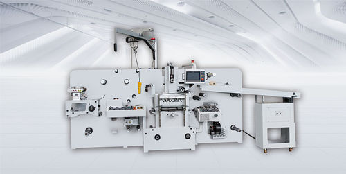 Máquina de corte com saca-bocados - WJJM-350 - Hebei Wanjie Machinery Technology Co., Ltd. - para papel / de etiquetas / multifuncional