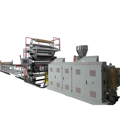 Linha de extrusão para placas - SJZ-80/156 - Qingdao Weier Plastic Machinery Co., Ltd. - para PVC