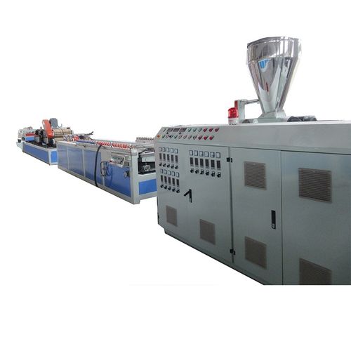 Linha de produção de perfis - SJSZ series  - Qingdao Weier Plastic Machinery Co., Ltd. - para janela / de painéis