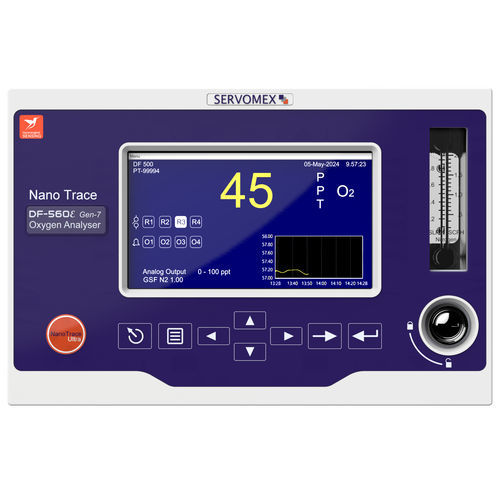 Analisador de oxigênio - NanoTrace DF-560E ULTRA - SERVOMEX - para controle da qualidade / de vestígios / de bancada