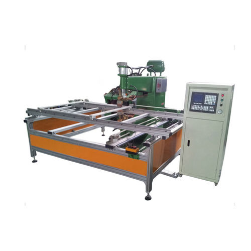 Máquina estacionária de solda por pontos - DNW-150-800 - Ningbo Xinchang Machinery Co., Ltd. - automática / em rede / CNC