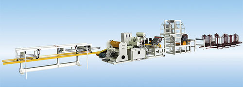 Linha de soldagem automática - Ningbo Xinchang Machinery Co., Ltd. - para tela metálica / para perfis / CLP
