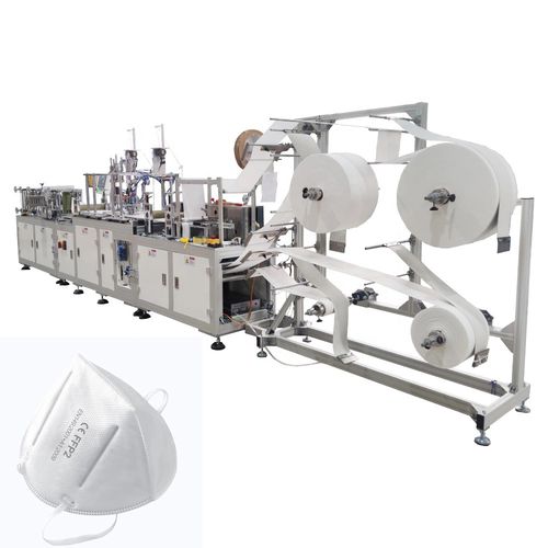 Linha de produção de máscaras de proteção - ZHANGJIAGANG QING CHEN YU MACHINERY CO., LTD. - automática