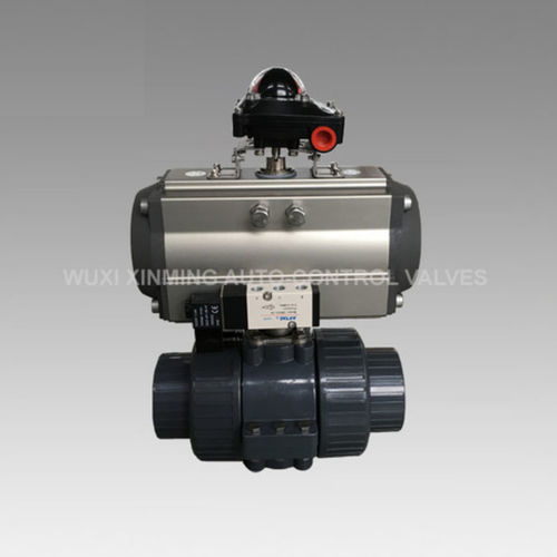 Válvula de esfera - UPVC - Wuxi Xinming Auto-Control Valves Industry Co., Ltd. - pneumática / DIN / ANSI