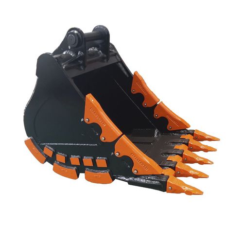 Caçamba de dentes para uso geral - Rock - Xuzhou Shenfu Construction Machinery and Equipment Co., Ltd. - para escavadeira hidráulica / 5 dentes