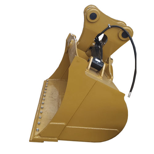 Caçamba de limpeza de fosso - Xuzhou Shenfu Construction Machinery and Equipment Co., Ltd. - para escavadeira hidráulica / com ajuste de inclinação