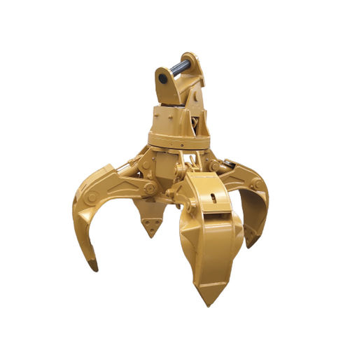 Garra tipo orange peel - Xuzhou Shenfu Construction Machinery and Equipment Co., Ltd. - hidráulica / de sucata / para coleta de resíduos