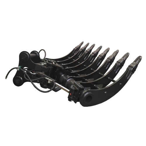 Ancinho florestal para escavadeira hidráulica - Tilt  - Xuzhou Shenfu Construction Machinery and Equipment Co., Ltd.