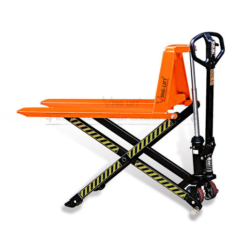 Paleteira pantográfica - YLD5210  - Wuxi Tongyang Machinery Technology Co., Ltd. - hidráulica / manual / de grande elevação