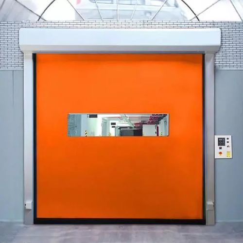 Porta autorreparável - YUOU (LUOYANG) DOORS AND WINDOWS TECHNOLOGY CO., LTD. - de enrolar / de alumínio / em tecido